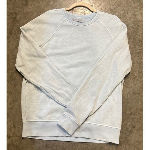 Outerknown Other - Outerknown Sur Crewneck Sweatshirt Hemp Organic Cotton Light Blue Medium